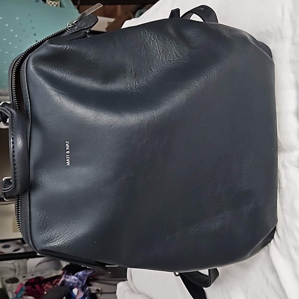 Matt And Nat Vegan Leather Vignelli Backpack